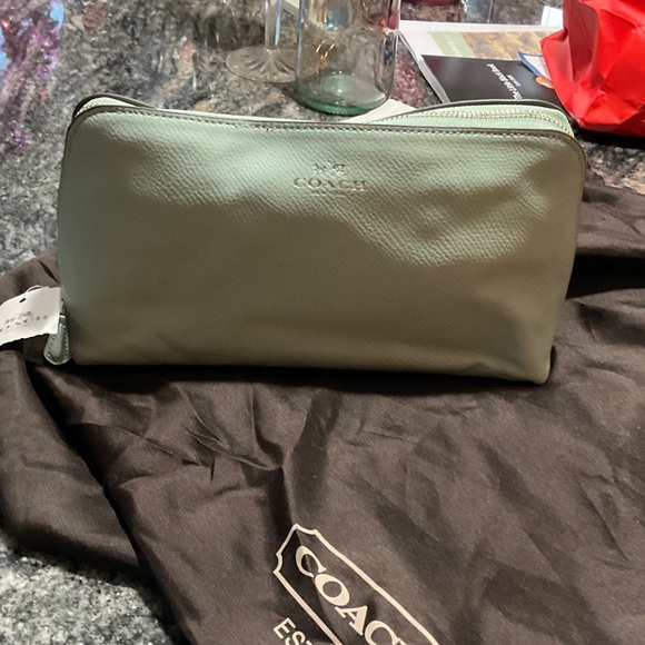 Coach Handbags - Coach Mint Green Pouch